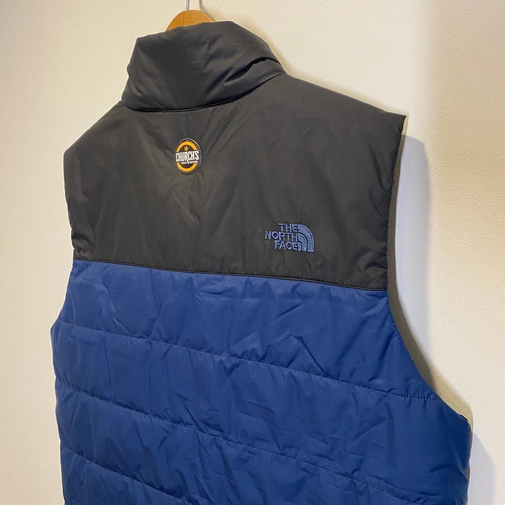 The North Face Everyday Insulated Vest Mens Large Blue NWT Company Logo on back)